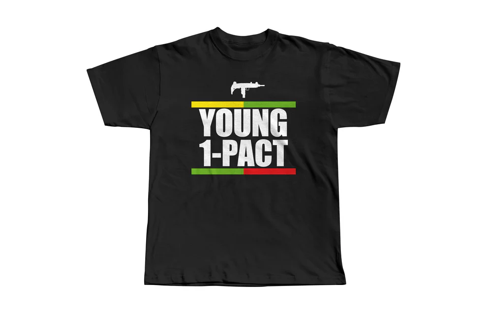 T shirt young 1 pact :Le look streetwear qui parle de toi t shirt young 1 pact